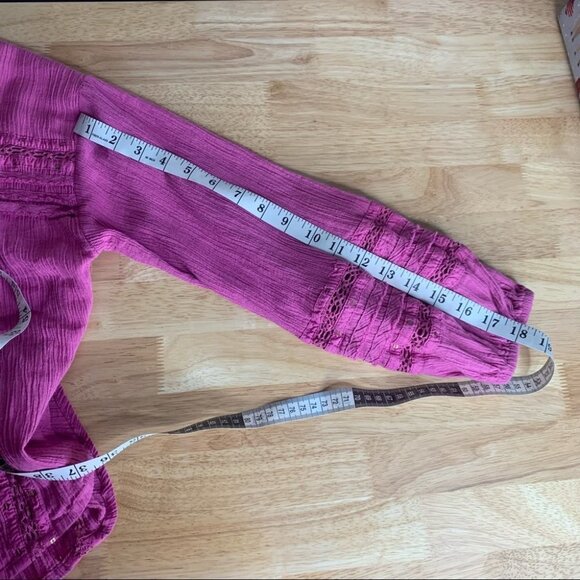 Free People Summer Stars Button Up Shirt Size XS - Picture 11 of 12